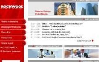 Новый веб-сайт Rockwool Polska