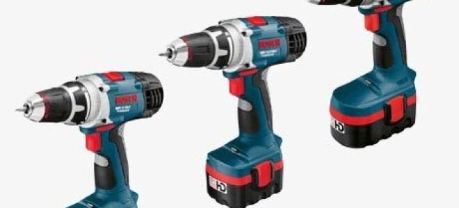 Аккумуляторные дрели