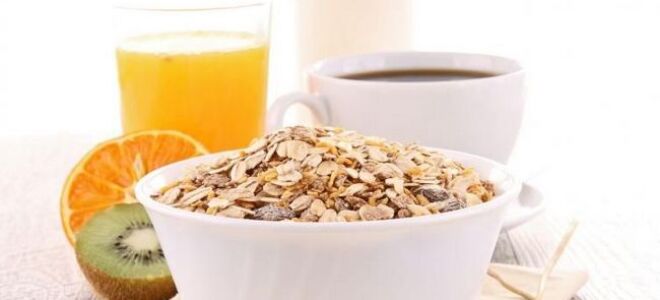 Овсянка, ячмень и кукурузные хлопья. Сколько калорий?