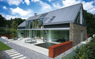 Крытое покрытие с постоянным швом