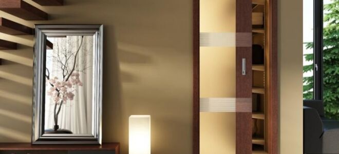 Экономия места при раздвижных дверях