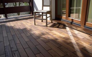 Термическая древесина — для террас, фасадов, ванных комнат и кухонь (фотографии)