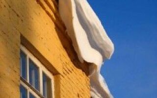 Анти-снежные барьеры на крыше — заботиться о безопасности