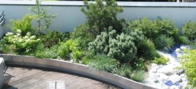 Терраса на крыше дома