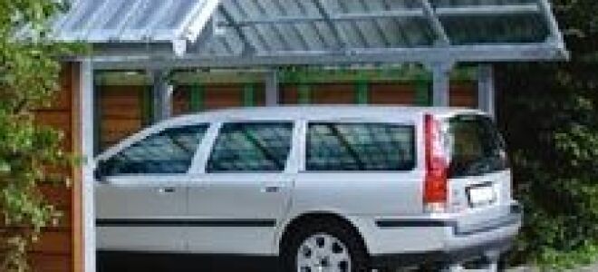 Сарай вместо гаража?