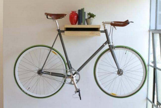 Велосипед как декоративный элемент