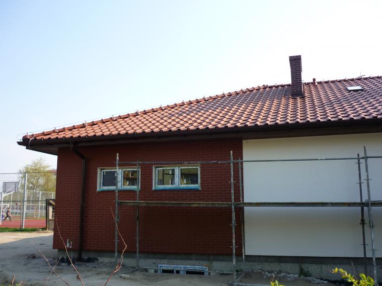 Крыша, покрытая керамической плиткой