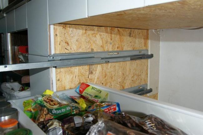 Механизм кухонного ящика