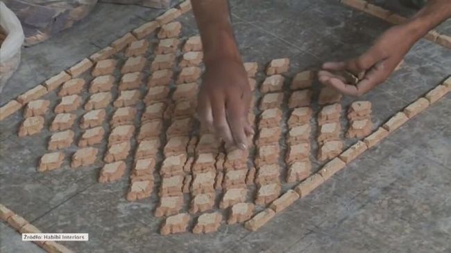 Процесс создания марокканской мозаики