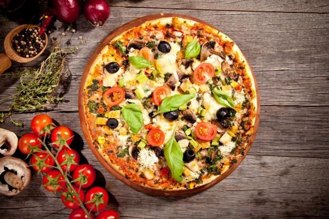 Пицца с тонкой коркой меньше калорий