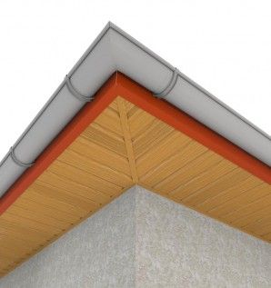 крыша из массива листового металла - перфорированная версия