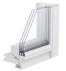 Окно с двухкамерным стеклом - фото 1