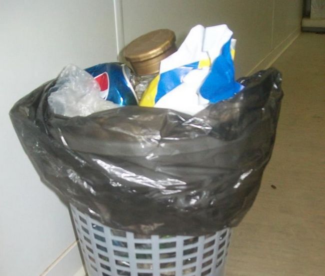 В одном контейнере: бумага, пластик, стекло, банки и биоразлагаемые отходы