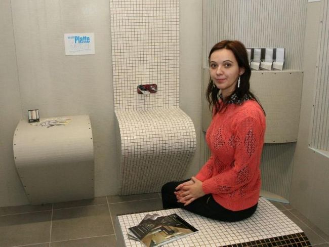 Agnieszka Kowalska в современной ванной комнате