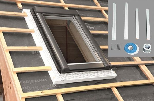 сборка и изоляционный комплект улучшают теплоизоляцию окна на 0,1 Вт / м²K