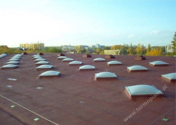 изоляция плоской крыши