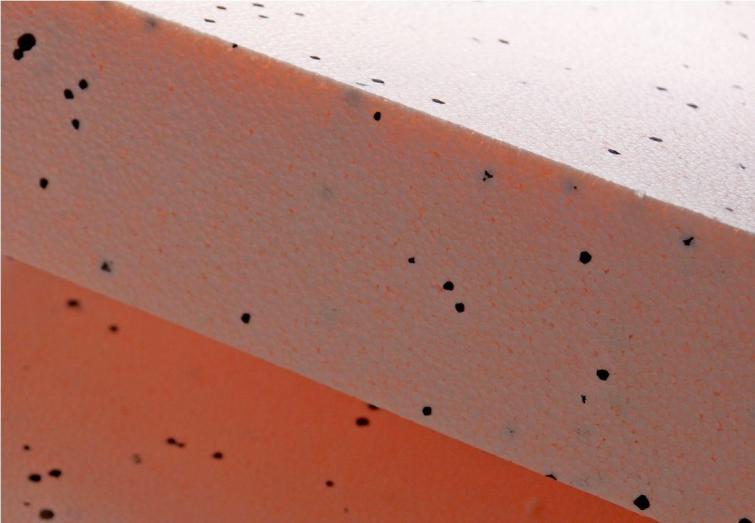 Новый оранжевый пенополистирол является новинкой на строительном рынке