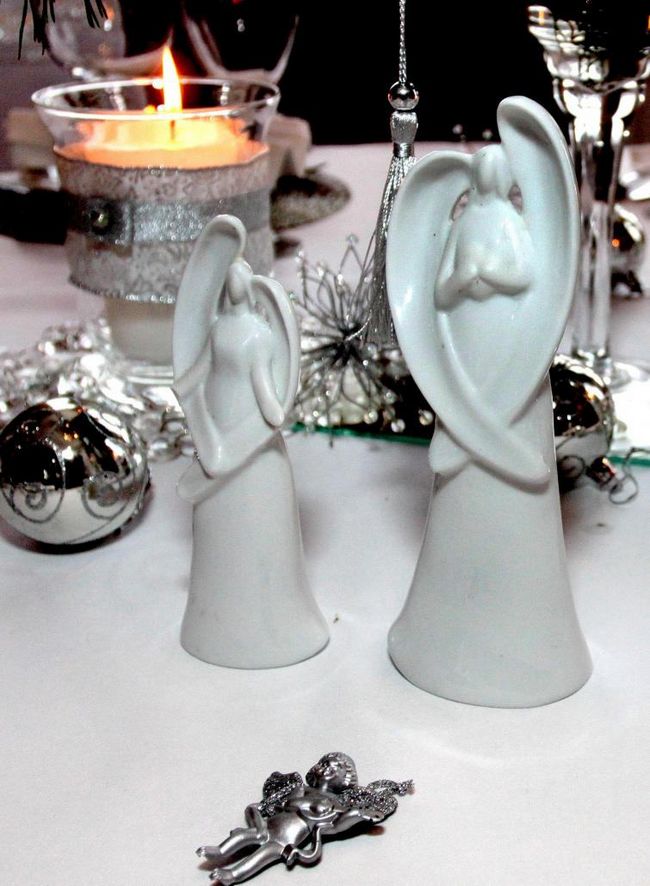 Ангелы на праздничном столе