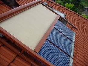 рулонные шторы для солнечного коллектора