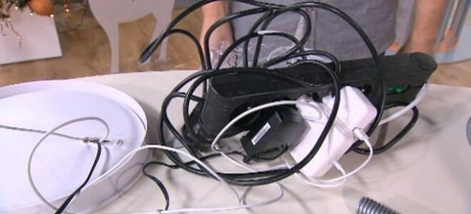 Как скрыть кабели дома (видео)